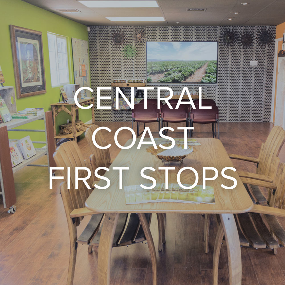 Central Coast First Stops